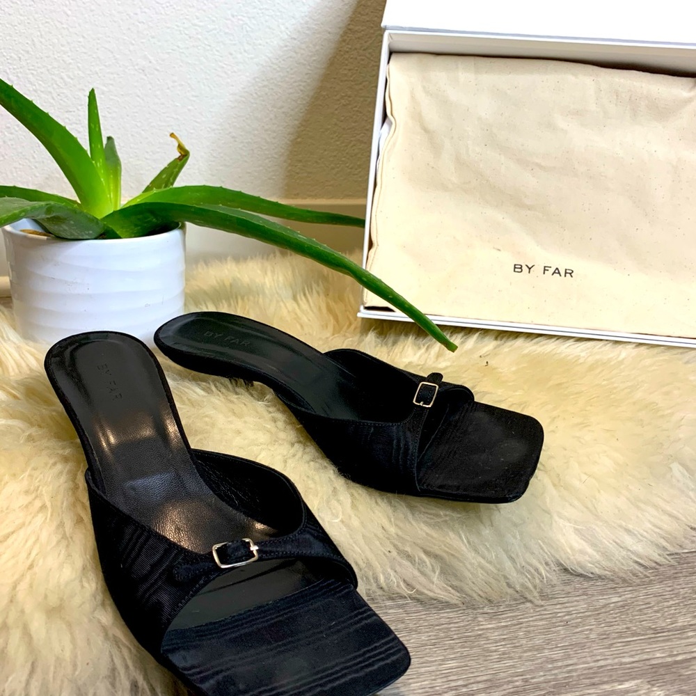 By Far Kitten black Heels